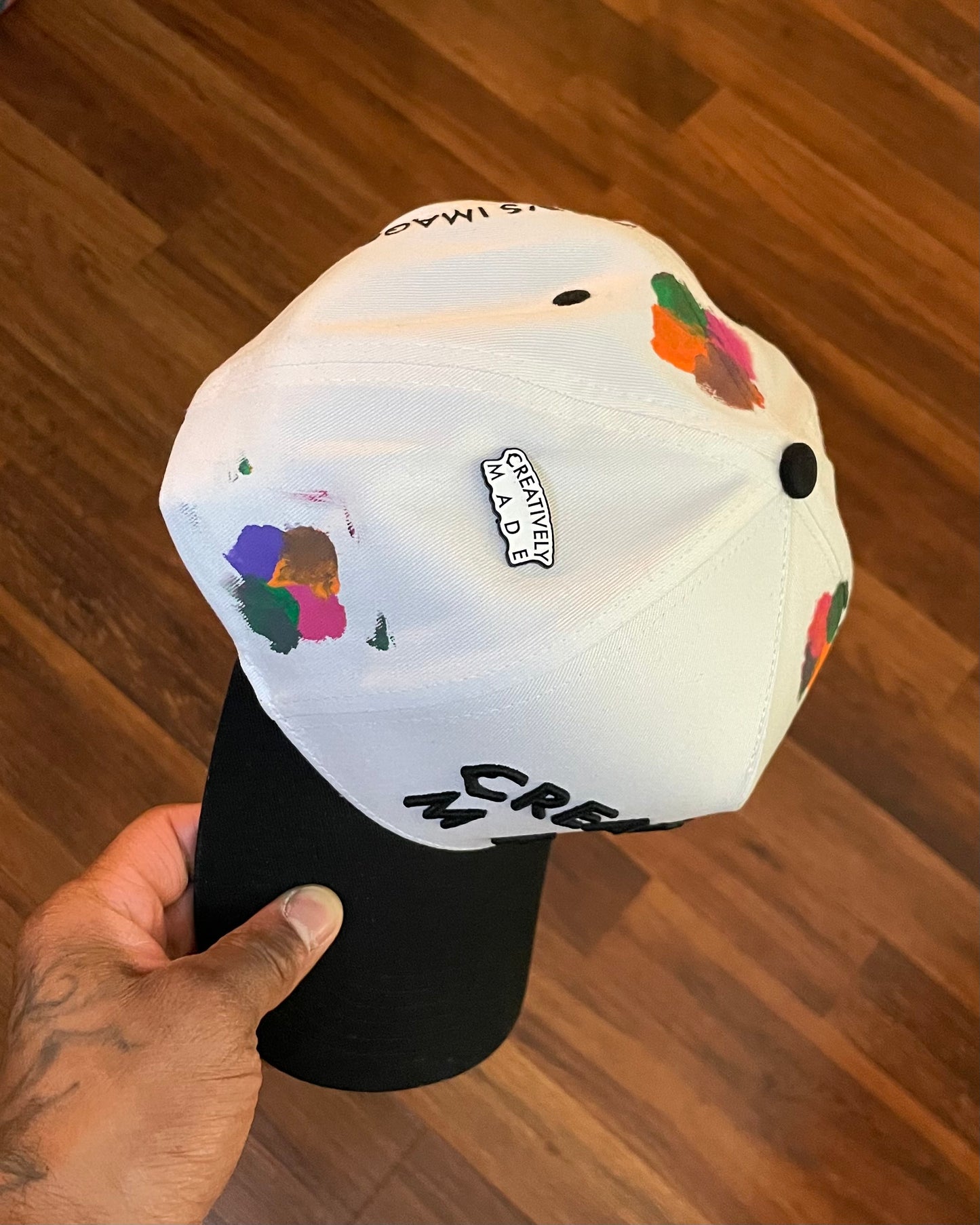 Divine Design Snapback (Hand-Painted)