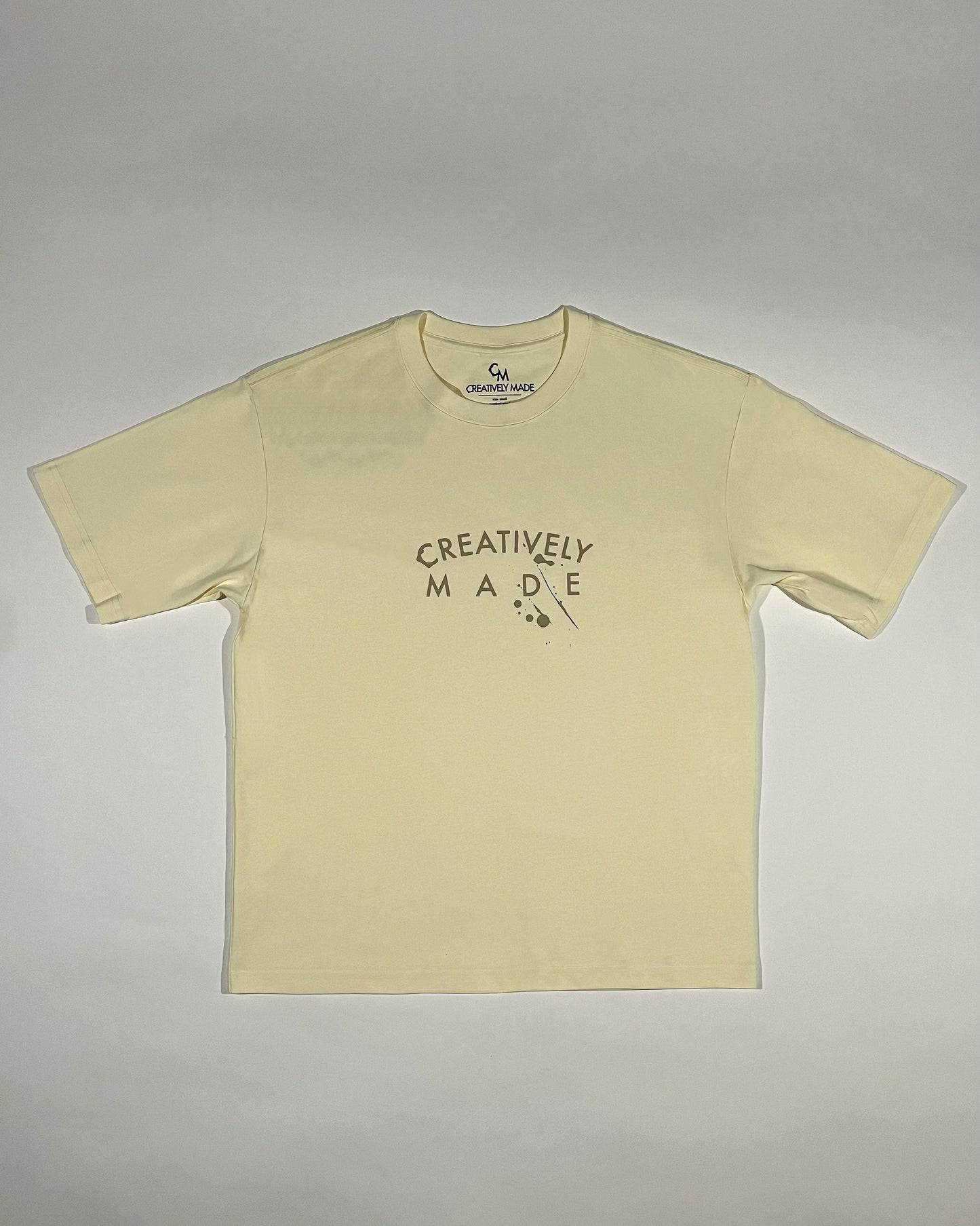 ‘God Made You Different’ Oversized Tee — Pure Cream