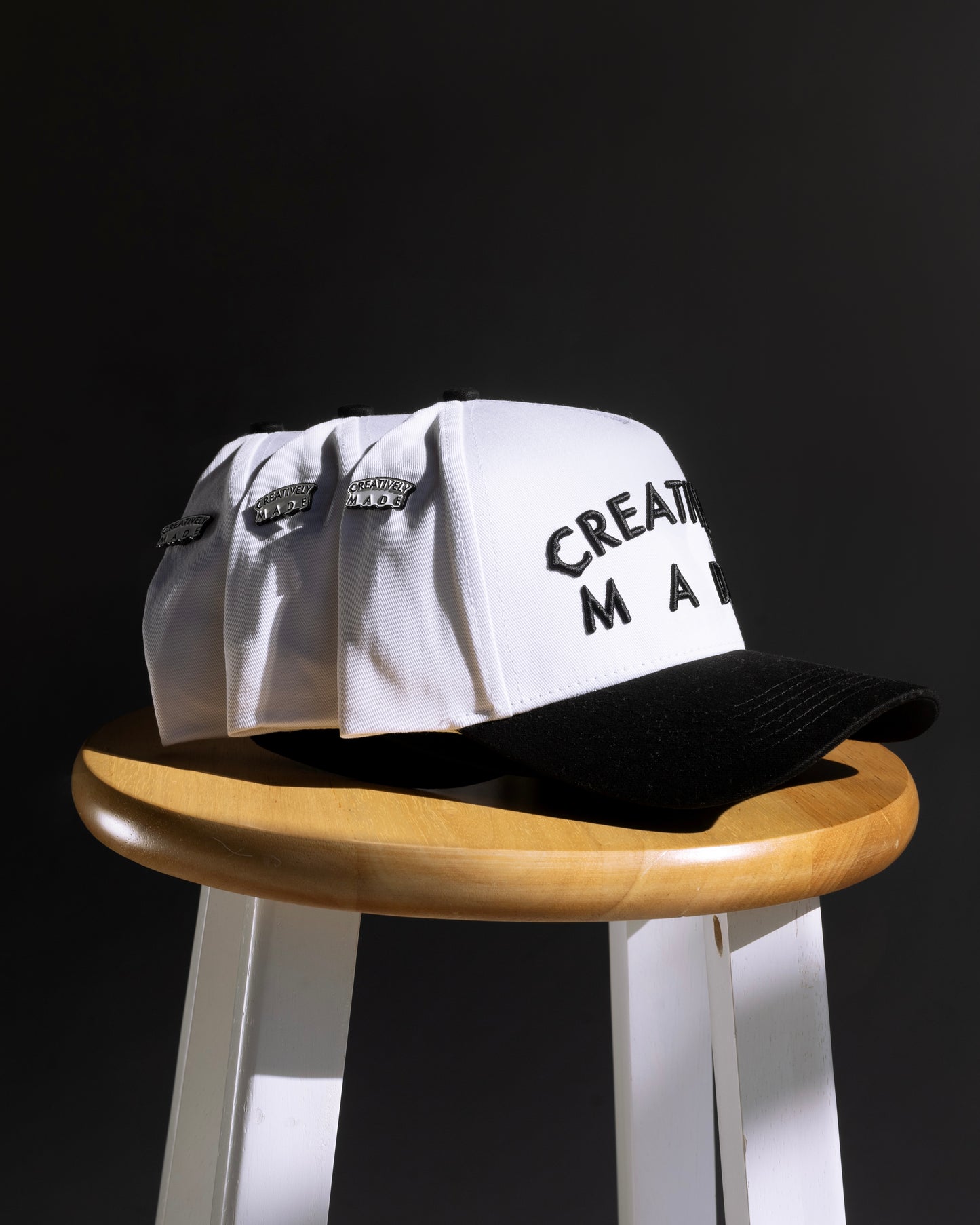 Divine Design Snapback (White & Black)