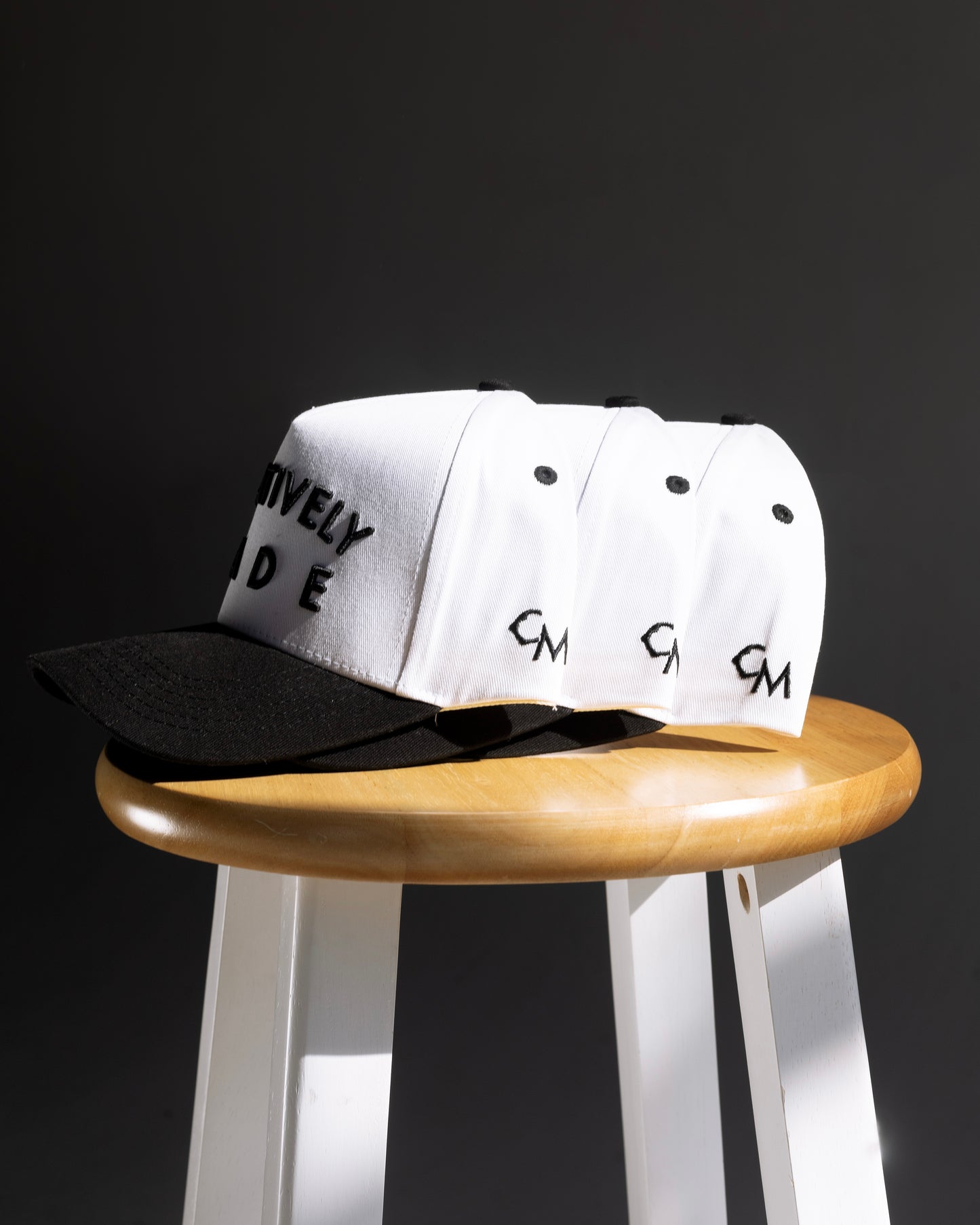 Divine Design Snapback (White & Black)